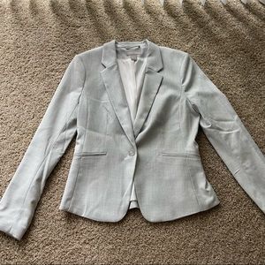 H&M light grey blazer size 8
